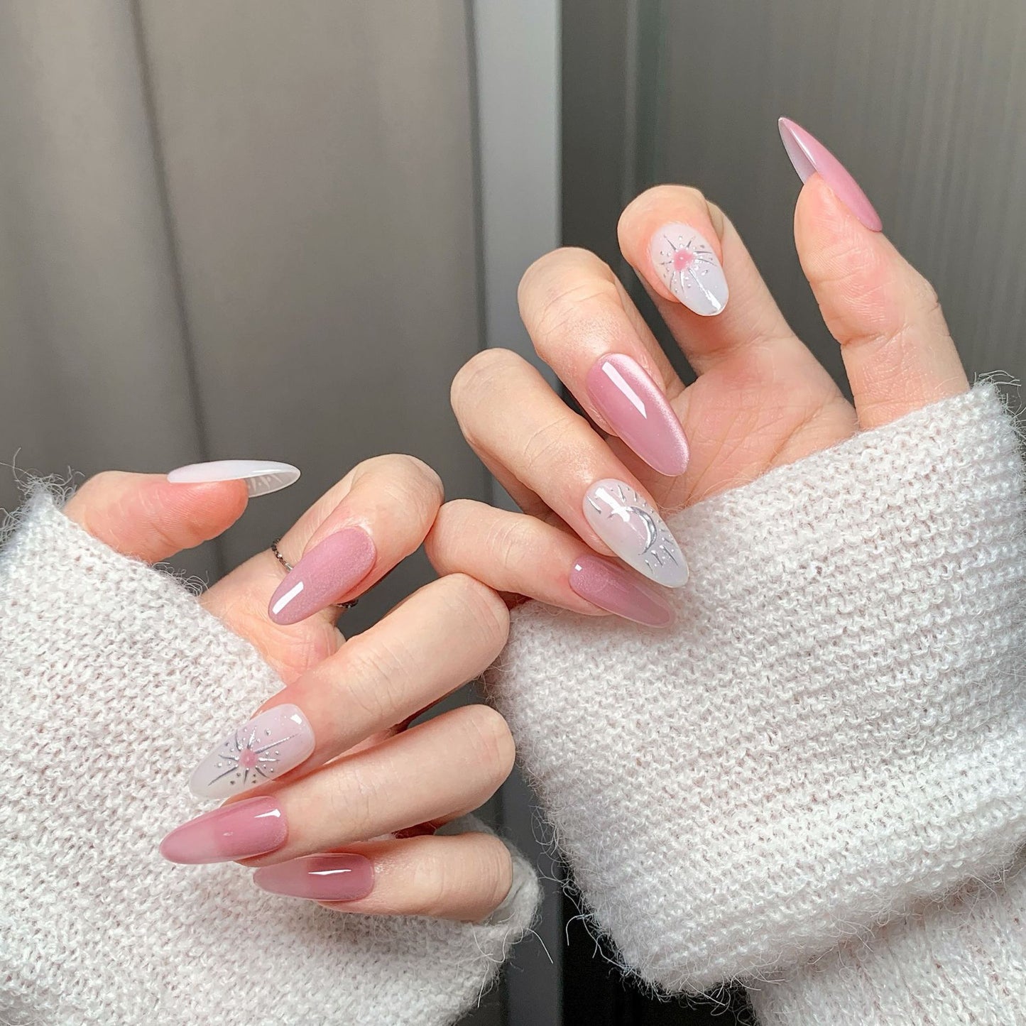 Cat Eye Press On Nails