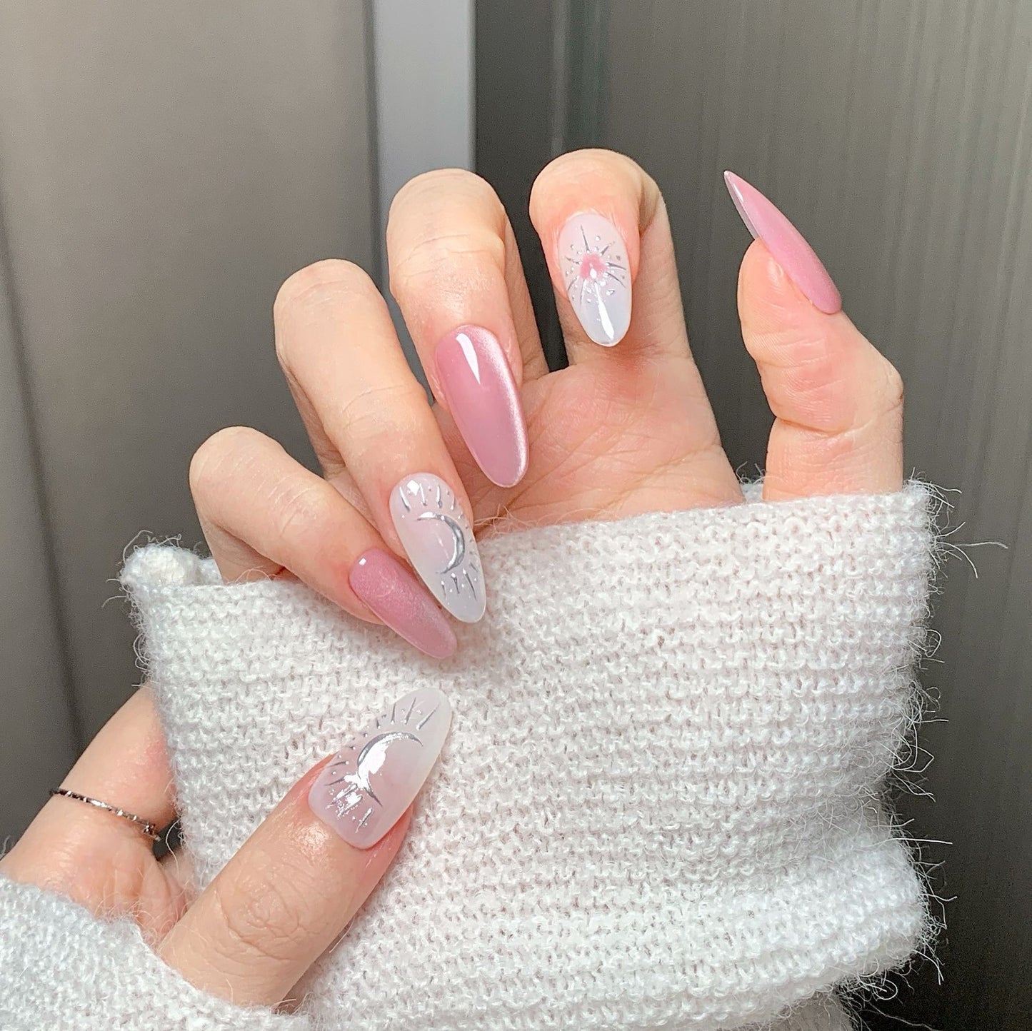 Cat Eye Press On Nails