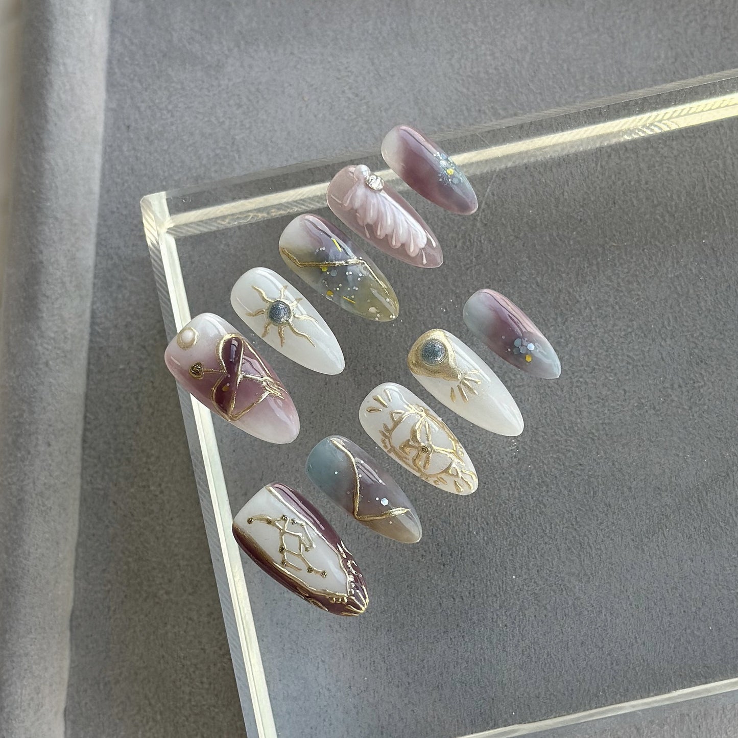 Sagittarius Press On Nails
