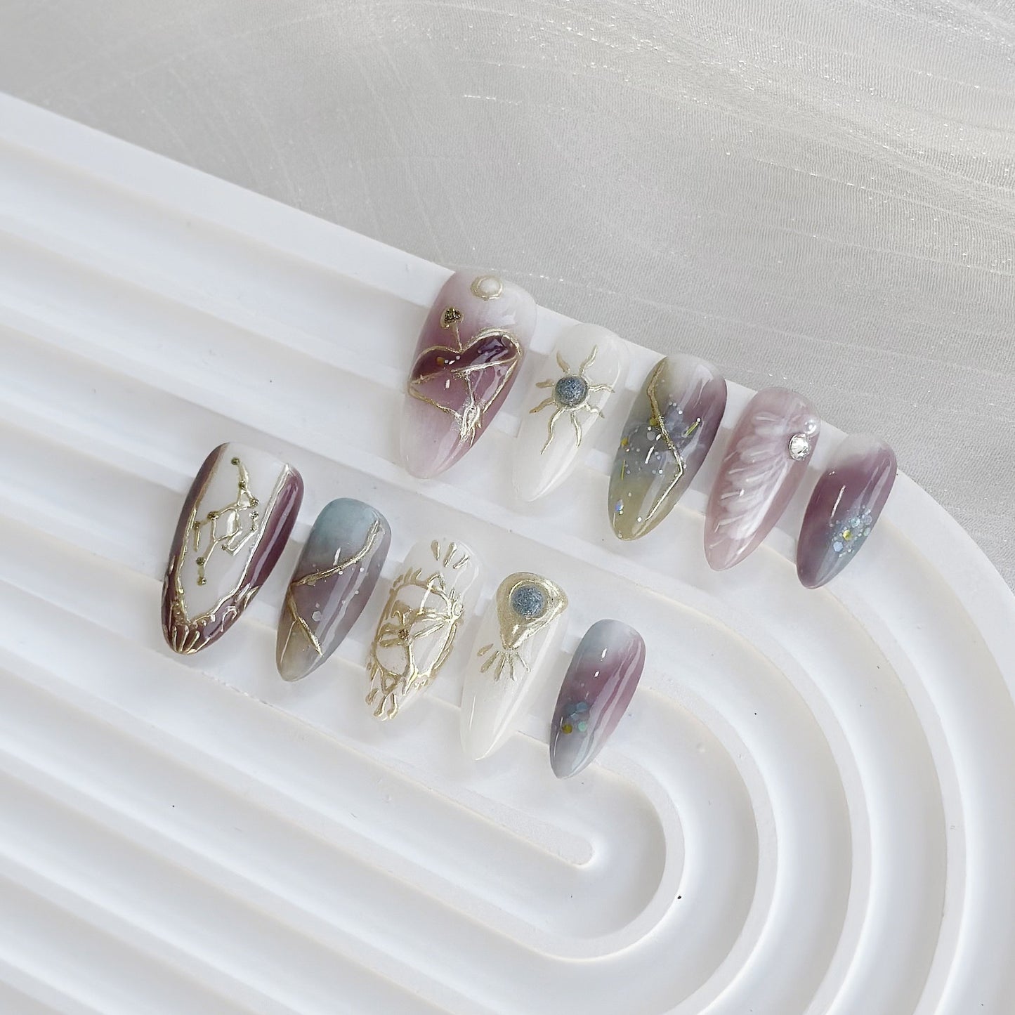 Sagittarius Press On Nails