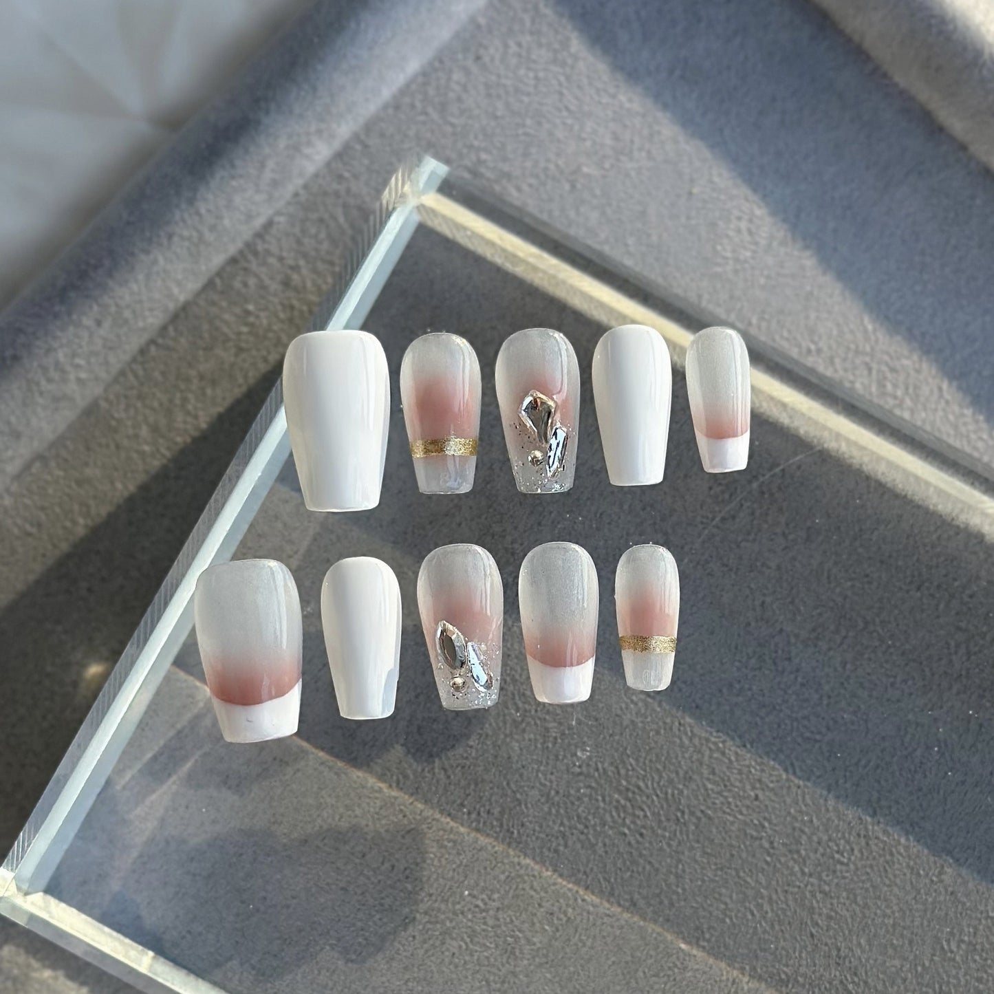 French Style Press On Nails