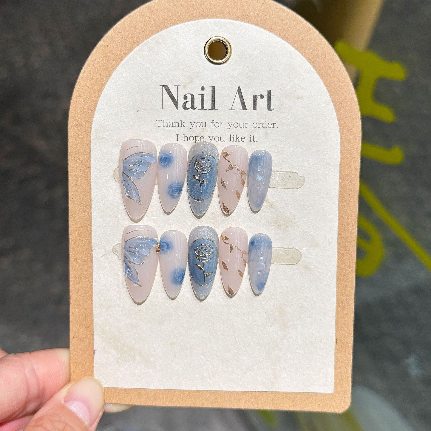 Summer style press on nail