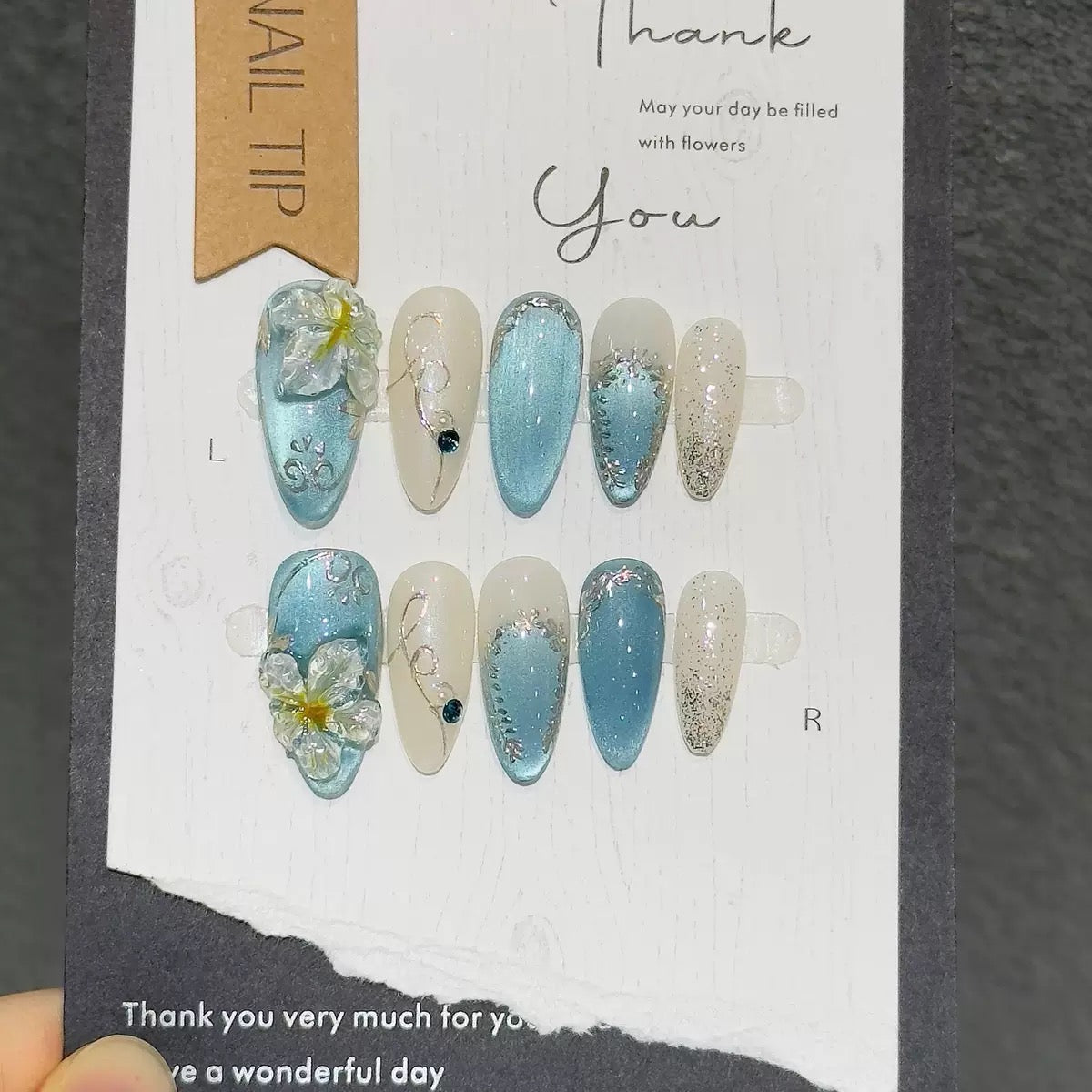 3D press on nails