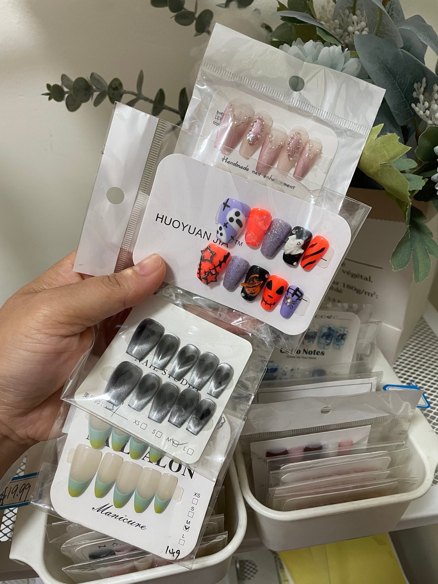 3.Special offer link: 5 pairs of press-on nails included