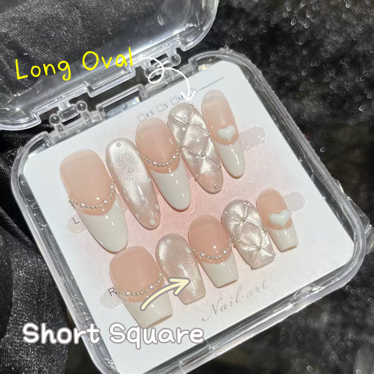 French Style Press on nails