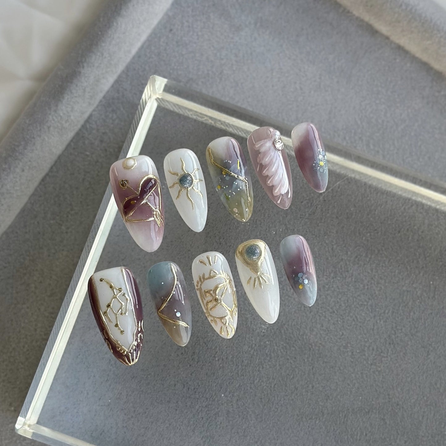 Sagittarius Press On Nails