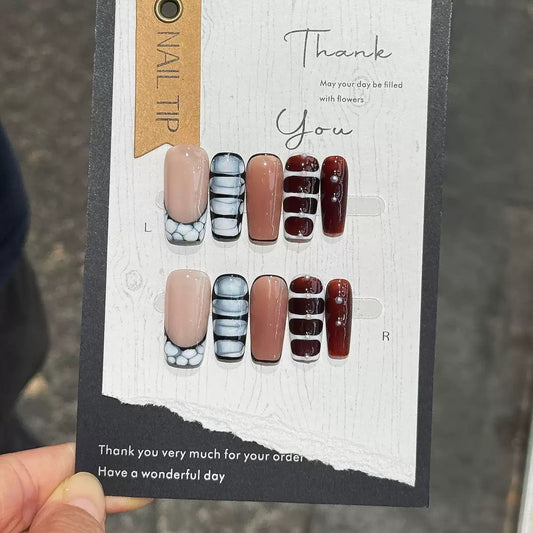 Summer style press on nail